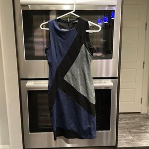 White House Black Market Colorblock Dress 00